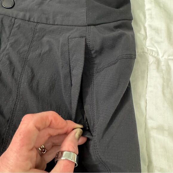 Athleta Black Recycled Nylon Jogger Pants | Size 2 - Picture 9 of 11